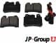 1163707110 JP Group Тормозные колодки для Volkswagen Touareg