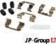4664001510 JP Group Комплектующие дисковых тормозных колодок