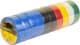 Набір ізоляційної стрічки Sigma 8413051 ассорті ПВХ 10 шт