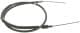 1 987 477 145 Bosch Трос ручного тормоза для Peugeot 205