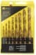 Набор сверл Starline спиральных по металлу GVHSS8TIN 3-10 мм 8 шт.