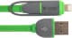 Кабель 2 в 1 PowerPlant CA910502 USB - Apple Lighting - Micro USB 2 м