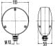 2BA 003 022-007 Behr Hella Ліхтар покажчика повороту