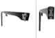8HG 501 257-032 Behr Hella Кронштейн зовнішнього дзеркала