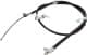 17.1566 Metzger Трос ручного тормоза для Toyota RAV4