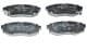 ADS74235 Blue Print Тормозные колодки