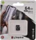 Карта памяти Kingston Canvas Select Plus microSDXC 64 ГБ