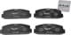 BDS262 Starline Тормозные колодки