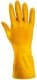 Рукавички побутові Sigma латексні жовті, L 9" (9447321)