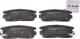 55415 Asam Гальмівні колодки
