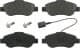 16841 Febi Тормозные колодки
