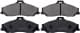 16520 Febi Тормозные колодки