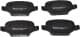 22-0324-1 Metelli Тормозные колодки