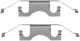 182016 Febi Компоненти дискових гальмівних колодок