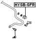 HYSB-SFR Febest Втулка стабилизатора