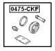0475-CKF Febest Ремкомплект гальмівного супорта