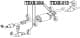 TEXB-004 Febest Exhaust pipe support