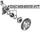 DAC40840038-KIT Febest Підшипник ступиці колеса