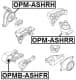 OPM-ASHRR Febest Подушка двигателя