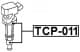 tcp011 Febest Вилка котушки запалювання