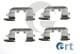 420367 ERT Комплектующие дисковых тормозных колодок для Nissan Almera
