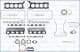 50339800 Ajusa Комплект прокладок повний для Land Rover Range Rover
