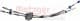 3150087 Metzger Трос переключения КПП для Fiat Panda