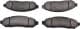 21162.01 Roadhouse Тормозные колодки