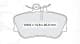D937E DAfmi Гальмівні колодки
