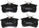 sp1635 Hi-Q Тормозные колодки