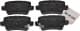0 986 494 249 Bosch Тормозные колодки для Honda Civic