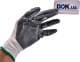 Перчатки рабочие Sigma трикотажные с нитриловым покрытием серые