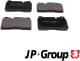 1163613810 JP Group Тормозные колодки