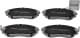 50-03-323 Ashika Тормозные колодки