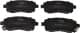 KBP-8001 Kavo Parts Тормозные колодки