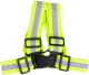 Жилет светоотражающий Amio зеленый ременной