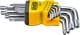 Набір ключів TORX Сила 202510 T10-T50 9 шт