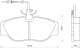 BDS096 Starline Тормозные колодки