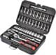 Набор торцевых головок и комплектующих Intertool Storm ET-8046 1/4" (46 пр.)