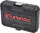 Набор торцевых головок и комплектующих Intertool Storm ET-8046 1/4" (46 пр.)