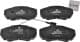 221947 NK Тормозные колодки