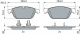 0986495374 Bosch Гальмівні колодки