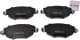 22-0318-0 Metelli Тормозные колодки