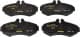 2302001 Textar Гальмівні колодки