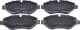 CBP01555 Comline Тормозные колодки