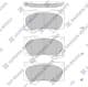 SP2033 Hi-Q Тормозные колодки