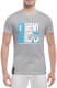 Футболка чоловіча Globuspioner класична My infiniti сіра принт спереду