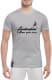 Футболка мужская Globuspioner классическая Lamborghini Slogan серый спереди