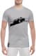 Футболка чоловіча Globuspioner класична Infiniti G37 сіра принт спереду