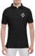 Футболка мужская Globuspioner поло Suzuki Italy черный спереди